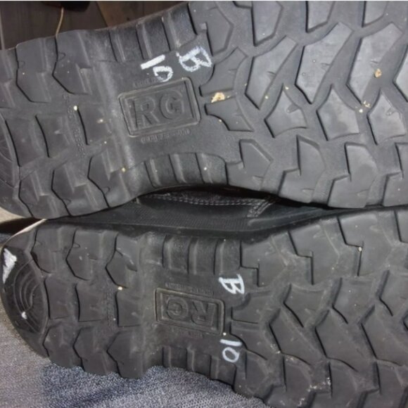 RESPONSE GEAR BY T.O.F.O. BLACK SIDE ZIP TACTICAL WORK SIZE 7 BOOTS SV 282 main image 8